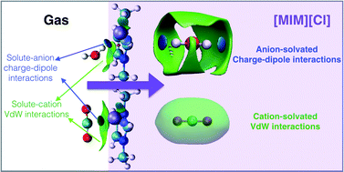 Graphical abstract: Ionic liquids as solvents of polar and non-polar solutes: affinity and coordination