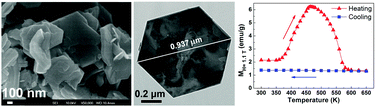 Graphical abstract: Synthesis and magnetic properties of the chromium-doped iron sulfide Fe1−xCrxS single crystalline nanoplates with a NiAs crystal structure