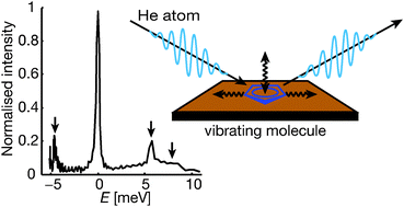Graphical abstract: Vibrational lifetimes and friction in adsorbate motion determined from quasi-elastic scattering
