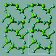 Graphical abstract: A novel phase of beryllium fluoride at high pressure