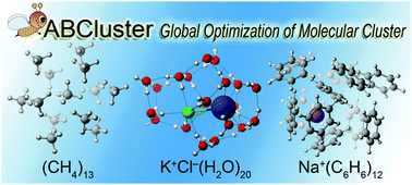 Graphical abstract: Global optimization of clusters of rigid molecules using the artificial bee colony algorithm