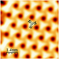 Graphical abstract: Observation and modeling of conformational molecular structures driving the self-assembly of tri-adamantyl benzene on Ag(111)