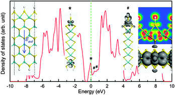 Graphical abstract: Fundamental insights into the electronic structure of zigzag MoS2 nanoribbons