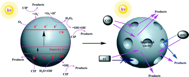 Graphical abstract: Specific oriented recognition of a new stable ICTX@Mfa with retrievability for selective photocatalytic degrading of ciprofloxacin