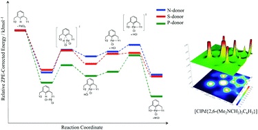 Graphical abstract: The nature of the bonding in symmetrical pincer palladacycles