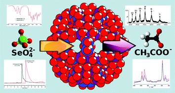 Graphical abstract: Selenate as a novel ligand for keplerate chemistry. New {W72Mo60} keplerates with selenates inside the cavity