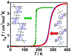 Graphical abstract: Spin crossover behaviour in one-dimensional FeII compounds based on the [M(CN)4]2− (M = Pd, Pt) units