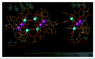 Graphical abstract: A new family of high nuclearity CoII/DyIII coordination clusters possessing robust and unseen topologies