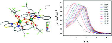 Graphical abstract: Luminescence, magnetocaloric effect and single-molecule magnet behavior in lanthanide complexes based on a tridentate ligand derived from 8-hydroxyquinoline