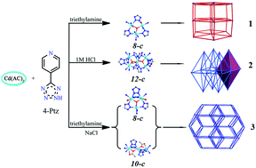 Graphical abstract: Constructing novel Cd(ii) metal–organic frameworks based on different highly connected secondary building units via alteration of reaction conditions