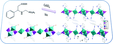 Graphical abstract: Racemic cobalt phosphonates incorporating flexible bis(imidazole) co-ligands