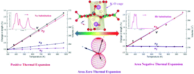 Graphical abstract: Unidirectional thermal expansion in KZnB3O6: role of alkali metals