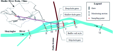 Graphical abstract: Identification of key factors affecting the water pollutant concentration in the sluice-controlled river reaches of the Shaying River in China via statistical analysis methods