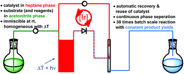 Graphical abstract: Synthesis of a polyisobutylene-tagged fac-Ir(ppy)3 complex and its application as recyclable visible-light photocatalyst in a continuous flow process