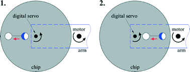 Graphical abstract: Enhanced versatility of fluid control in centrifugal microfluidic platforms using two degrees of freedom