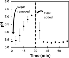 Graphical abstract: A microfluidic platform with pH imaging for chemical and hydrodynamic stimulation of intact oral biofilms