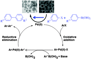 Graphical abstract: Suzuki coupling reaction in the presence of polymer immobilized palladium nanoparticles: a heterogeneous catalytic pathway