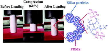 Graphical abstract: Highly flexible silica aerogels derived from methyltriethoxysilane and polydimethylsiloxane