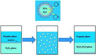 Graphical abstract: POSS-derived mesoporous ionic copolymer–polyoxometalate catalysts with a surfactant function for epoxidation reactions