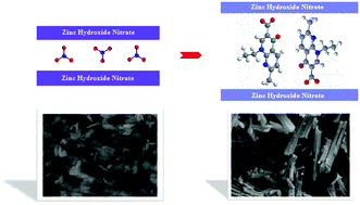 Graphical abstract: Synthesis, controlled release and antibacterial studies of nalidixic acid–zinc hydroxide nitrate nanocomposites