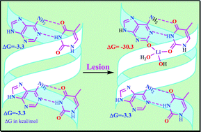 Graphical abstract: In silico studies with substituted adenines to achieve a remarkable stability of mispairs with thymine nucleobase