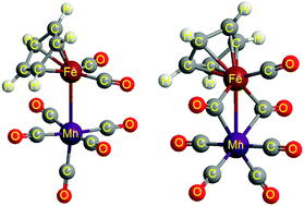 Graphical abstract: Unsaturation in binuclear heterometallic carbonyls: the cyclopentadienyliron manganese carbonyl CpFeMn(CO)n system as a hybrid of the Cp2Fe2(CO)n and Mn2(CO)n systems