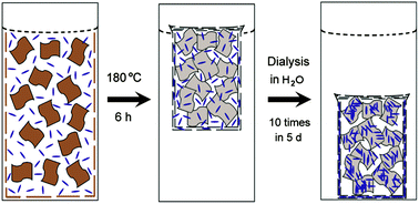 Graphical abstract: Graphene and hydroxyapatite self-assemble into homogeneous, free standing nanocomposite hydrogels for bone tissue engineering