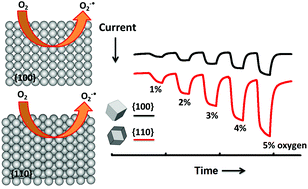 Graphical abstract: Facet effects of palladium nanocrystals for oxygen reduction in ionic liquids and for sensing applications