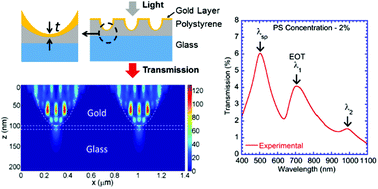 Graphical abstract: Extraordinary optical transmission in nanopatterned ultrathin metal films without holes