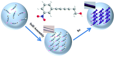 Graphical abstract: Topochemical polymerization of unsymmetrical aryldiacetylene supramolecules with nitrophenyl substituents utilizing C–H⋯π interactions