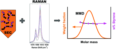Graphical abstract: On the feasibility of determining polymer chemical heterogeneity by SEC with continuous off-line Raman detection