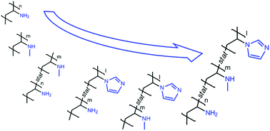 Graphical abstract: Far beyond primary poly(vinylamine)s through free radical copolymerization and amide hydrolysis