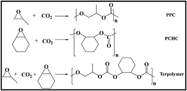 Graphical abstract: Structure-induced catalytic activity of Co–Zn double-metal cyanide complexes for terpolymerization of propylene oxide, cyclohexene oxide and CO2