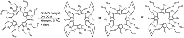 Graphical abstract: Multifold ring closing metathesis reactions in the formation of resorcin[4]arene cavitands