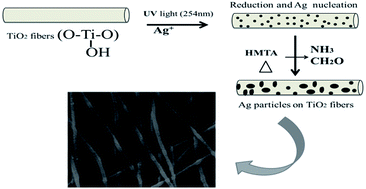 Graphical abstract: A novel preparation of Ag-doped TiO2 nanofibers with enhanced stability of photocatalytic activity