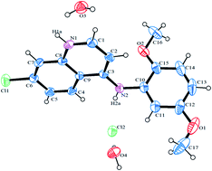 Graphical abstract: The interaction of (7-chloroquinolin-4-yl)-(2,5-dimethoxyphenyl)-amine hydrochloride dihydrate with serum albumin proteins, inputs from spectroscopic, molecular docking and X-ray diffraction studies