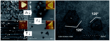 Graphical abstract: Scalable synthesis of two-dimensional antimony telluride nanoplates down to a single quintuple layer