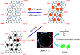Graphical abstract: Confined nanospace pyrolysis for synthesis of N-doped few-layer graphene-supported yolk–shell carbon hollow spheres for electrochemical sensing