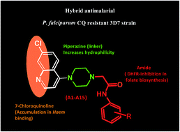 Graphical abstract: Chloroquinoline–acetamide hybrids: a promising series of potential antiprotozoal agents