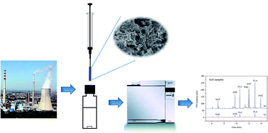 Graphical abstract: Fabrication of a three-dimensional graphene coating for solid-phase microextraction of polycyclic aromatic hydrocarbons