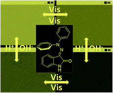 Graphical abstract: Isatin N2-diphenylhydrazones: new easily synthesized Vis-Vis molecular photoswitches