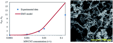 Graphical abstract: Morphology and electrical properties of multi-walled carbon nanotube/carbon aerogel prepared by using polyacrylonitrile as precursor