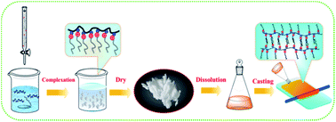 Graphical abstract: Preparation and pervaporation characteristics of novel ethanol permselective polyelectrolyte–surfactant complex membranes