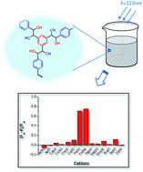 Graphical abstract: Covalent organic polymer framework with C–C bonds as a fluorescent probe for selective iron detection