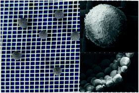 Graphical abstract: MoS2 armored polystyrene particles with a narrow size distribution via membrane-assisted Pickering emulsions for monolayer-shelled liquid marbles