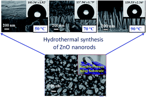Graphical abstract: Synthesis of ZnO nanorods on a flexible Phynox alloy substrate: influence of growth temperature on their properties