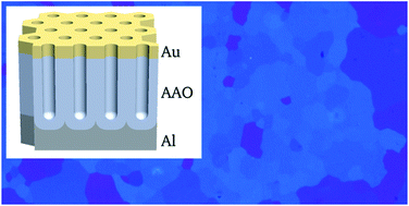 Graphical abstract: Optical properties of thin metal films with nanohole arrays on porous alumina–aluminum structures