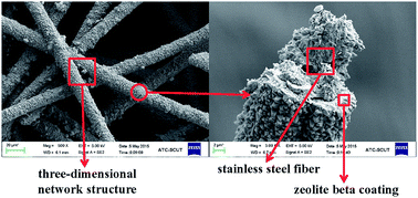 Graphical abstract: Preparation and characterization of novel porous zeolite beta coating/PSSF composite in fluoride media