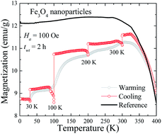 Graphical abstract: Memory effect in weakly-interacting Fe3O4 nanoparticles