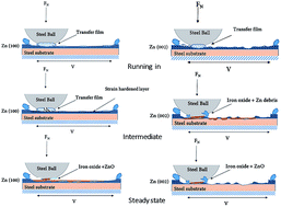 Graphical abstract: Effect of crystallographic orientation on the tribological behavior of electrodeposited Zn coatings